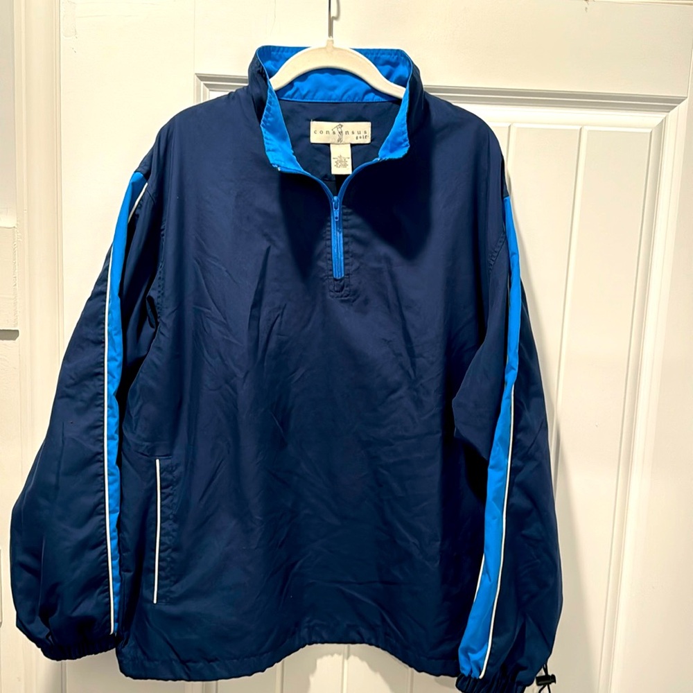 CONSENSUS GOLF MEN’S JACKET SIZE LARGE NWOT